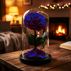Preserved Forever Rose Plus - Blue
